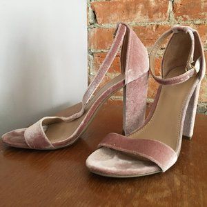 Women’s block heel - velvety pink
